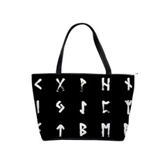 Elder Futhark Rune Set Collected Inverted Classic Shoulder Handbag by WetdryvacsLair