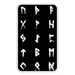 Elder Futhark Rune Set Collected Inverted Memory Card Reader (rectangular) by WetdryvacsLair