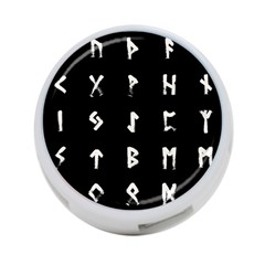 Elder Futhark Rune Set Collected Inverted 4-port Usb Hub (two Sides) by WetdryvacsLair