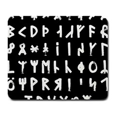 Complete Dalecarlian Rune Set Inverted Large Mousepads