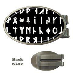 Complete Dalecarlian Rune Set Inverted Money Clips (oval) 