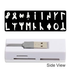 Complete Dalecarlian Rune Set Inverted Memory Card Reader (stick) by WetdryvacsLair