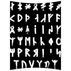 Complete Dalecarlian Rune Set Inverted Back Support Cushion by WetdryvacsLair