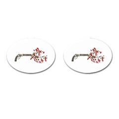 Love Concept Collage Artwork Cufflinks (Oval)