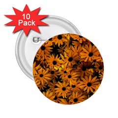 Rudbeckias  2 25  Buttons (10 Pack)  by Sobalvarro