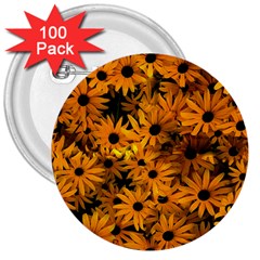 Rudbeckias  3  Buttons (100 Pack) 