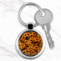 Rudbeckias  Key Chain (round) by Sobalvarro