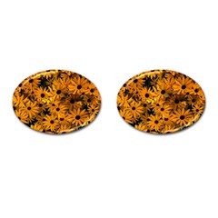 Rudbeckias  Cufflinks (oval) by Sobalvarro