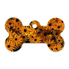 Rudbeckias  Dog Tag Bone (two Sides) by Sobalvarro