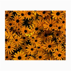 Rudbeckias  Small Glasses Cloth (2 Sides) by Sobalvarro