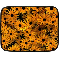 Rudbeckias  Fleece Blanket (mini) by Sobalvarro