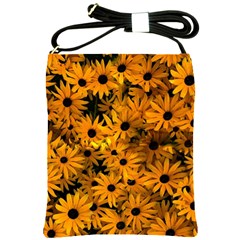 Rudbeckias  Shoulder Sling Bag by Sobalvarro