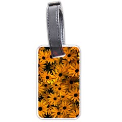 Rudbeckias  Luggage Tag (one Side) by Sobalvarro