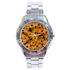 Rudbeckias  Stainless Steel Analogue Watch by Sobalvarro