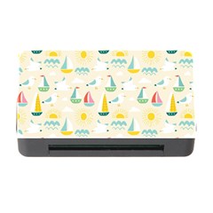 Ships Pattern Love Memory Card Reader With Cf by designsbymallika