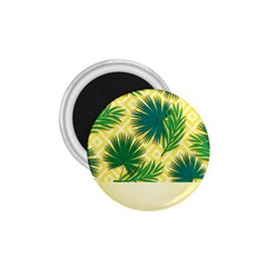 Yellow Tropical Pattern 1 75  Magnets by designsbymallika