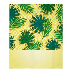 Yellow Tropical Pattern Shower Curtain 60  X 72  (medium)  by designsbymallika