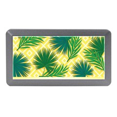 Yellow Tropical Pattern Memory Card Reader (mini) by designsbymallika