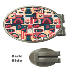 Guitar And Trip Money Clips (Oval) 