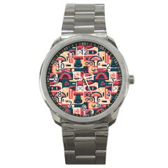 Guitar And Trip Sport Metal Watch