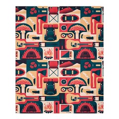 Guitar And Trip Shower Curtain 60  x 72  (Medium) 