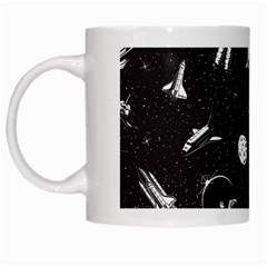 Space Love White Mugs by designsbymallika