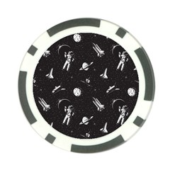 Space Love Poker Chip Card Guard (10 Pack) by designsbymallika