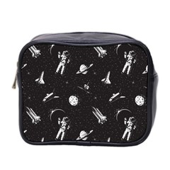 Space Love Mini Toiletries Bag (two Sides) by designsbymallika