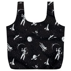 Space Love Full Print Recycle Bag (xl) by designsbymallika