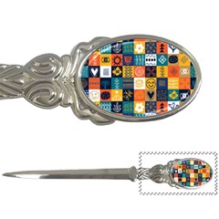 Tribal Love Pattern Letter Opener by designsbymallika