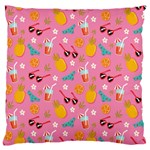 Beach Love Large Flano Cushion Case (One Side) Front