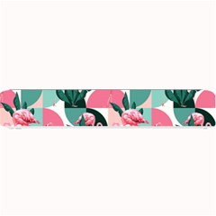 Beautiful Flamingo Pattern Small Bar Mats by designsbymallika