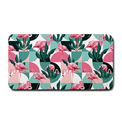 Beautiful Flamingo Pattern Medium Bar Mats by designsbymallika