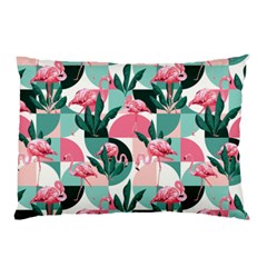 Beautiful Flamingo Pattern Pillow Case by designsbymallika