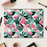 Beautiful Flamingo Pattern Cosmetic Bag (XL) Back