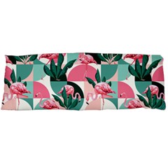 Beautiful Flamingo Pattern Body Pillow Case (dakimakura) by designsbymallika