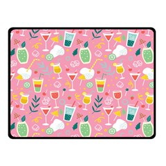 Tropical Drinks Fleece Blanket (Small)