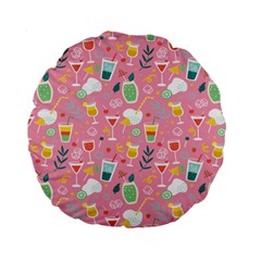 Tropical Drinks Standard 15  Premium Round Cushions