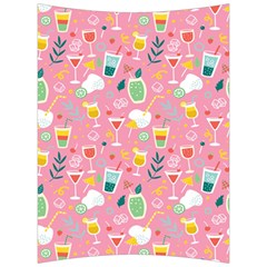 Tropical Drinks Back Support Cushion by designsbymallika