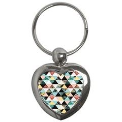 Tropical Beach Love Key Chain (heart) by designsbymallika