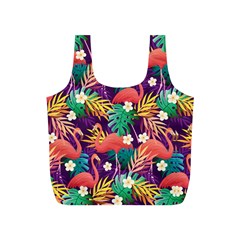 Flamingo Love Full Print Recycle Bag (s) by designsbymallika