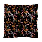 Animal Print Leaves Pattern Standard Cushion Case (Two Sides) Front