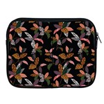 Animal Print Leaves Pattern Apple iPad 2/3/4 Zipper Cases Front