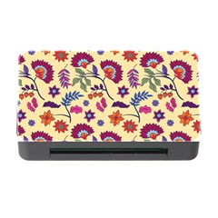 Pretty Ethnic Flowers Memory Card Reader With Cf by designsbymallika