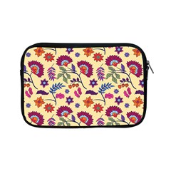 Pretty Ethnic Flowers Apple Ipad Mini Zipper Cases by designsbymallika