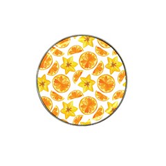 Oranges Love Hat Clip Ball Marker (4 Pack) by designsbymallika