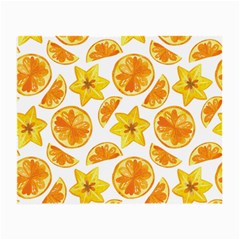 Oranges Love Small Glasses Cloth by designsbymallika