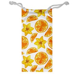 Oranges Love Jewelry Bag by designsbymallika