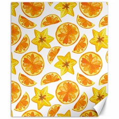 Oranges Love Canvas 8  X 10  by designsbymallika