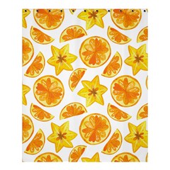 Oranges Love Shower Curtain 60  X 72  (medium)  by designsbymallika